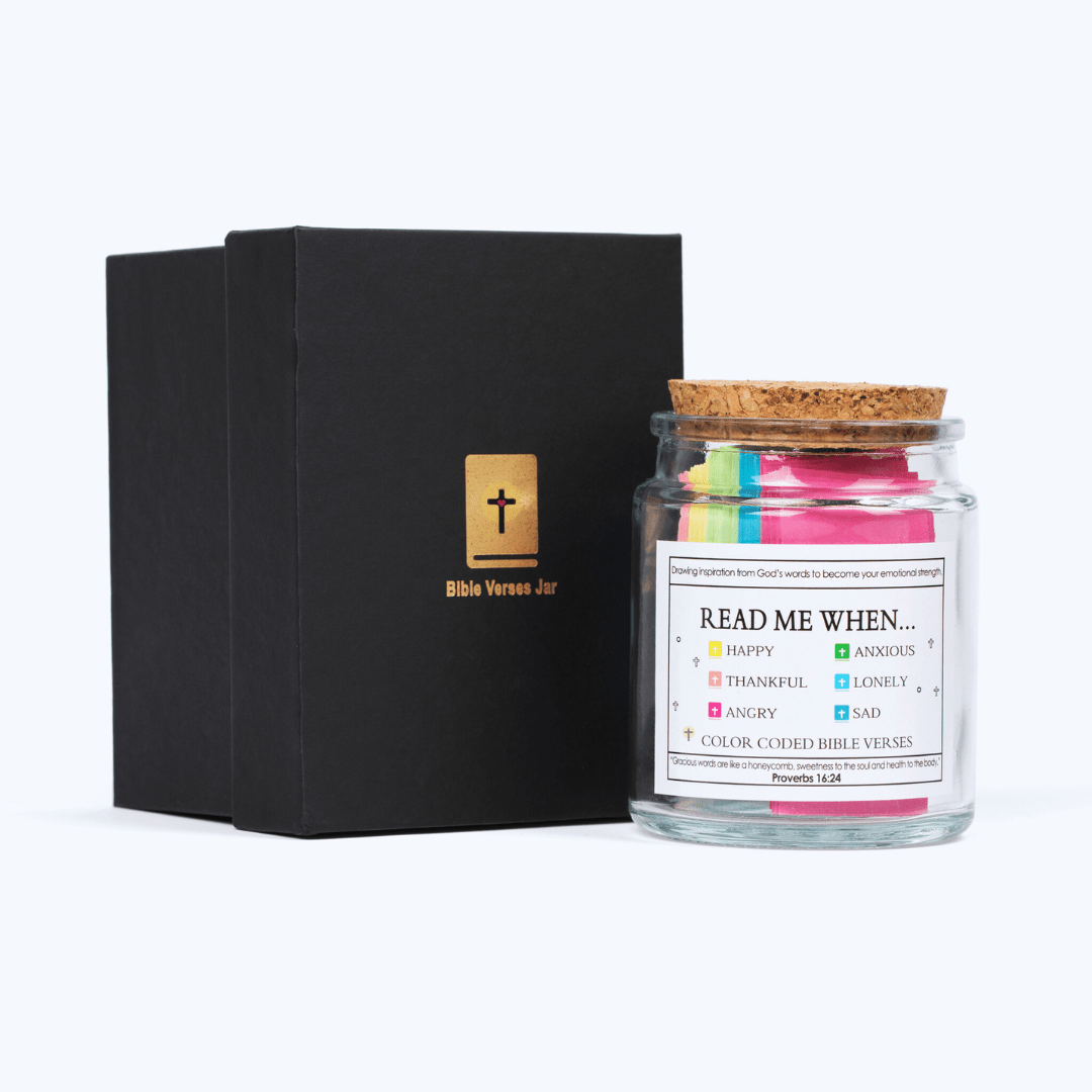 90 Days with God Bible Verses Jar