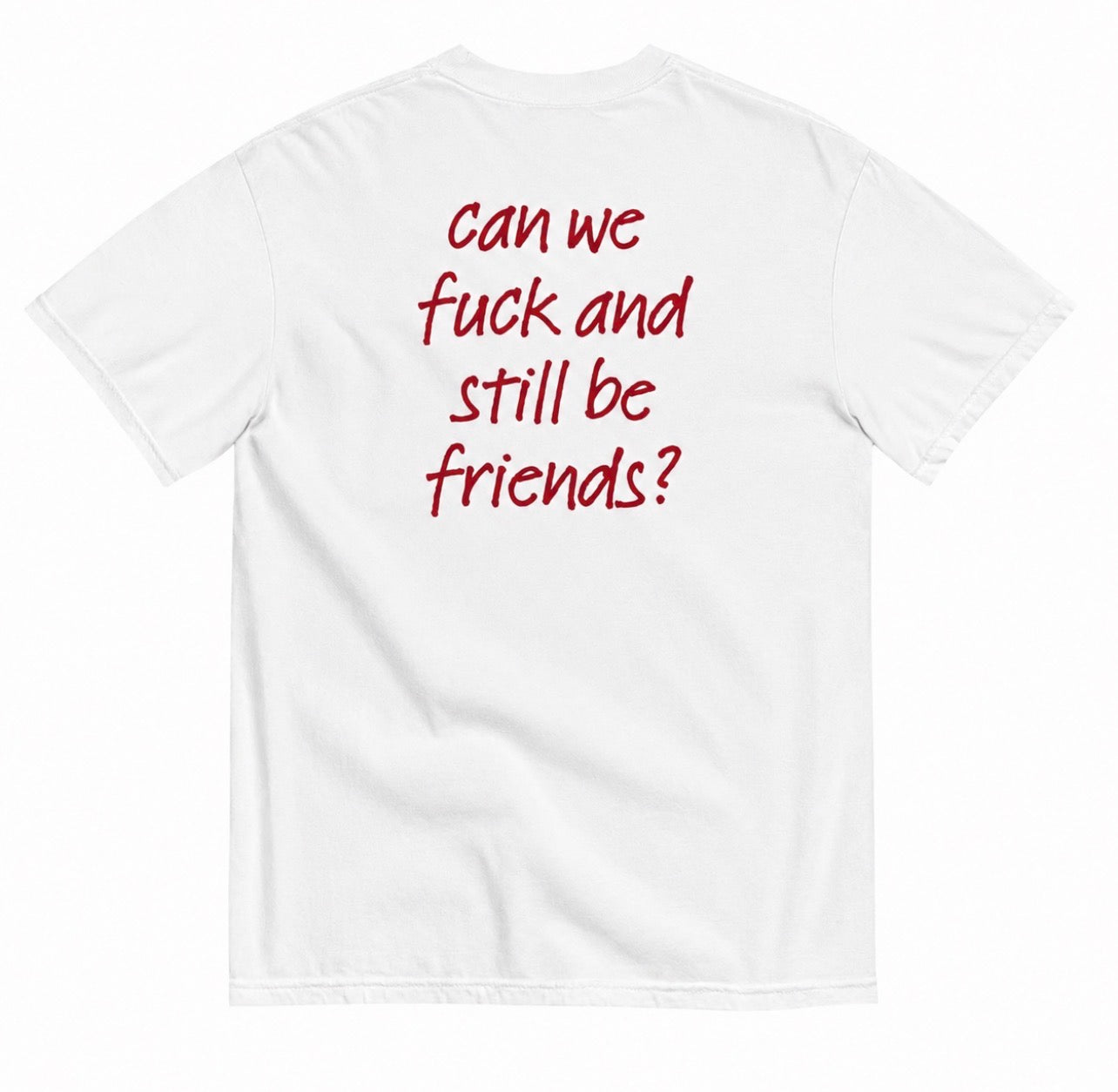 CAN WE FUCK AND STILL BE FRIENDS