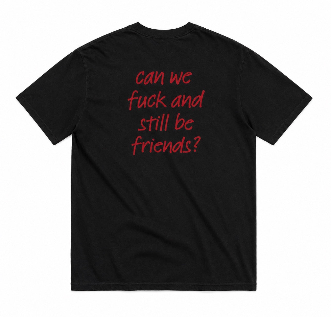CAN WE FUCK AND STILL BE FRIENDS