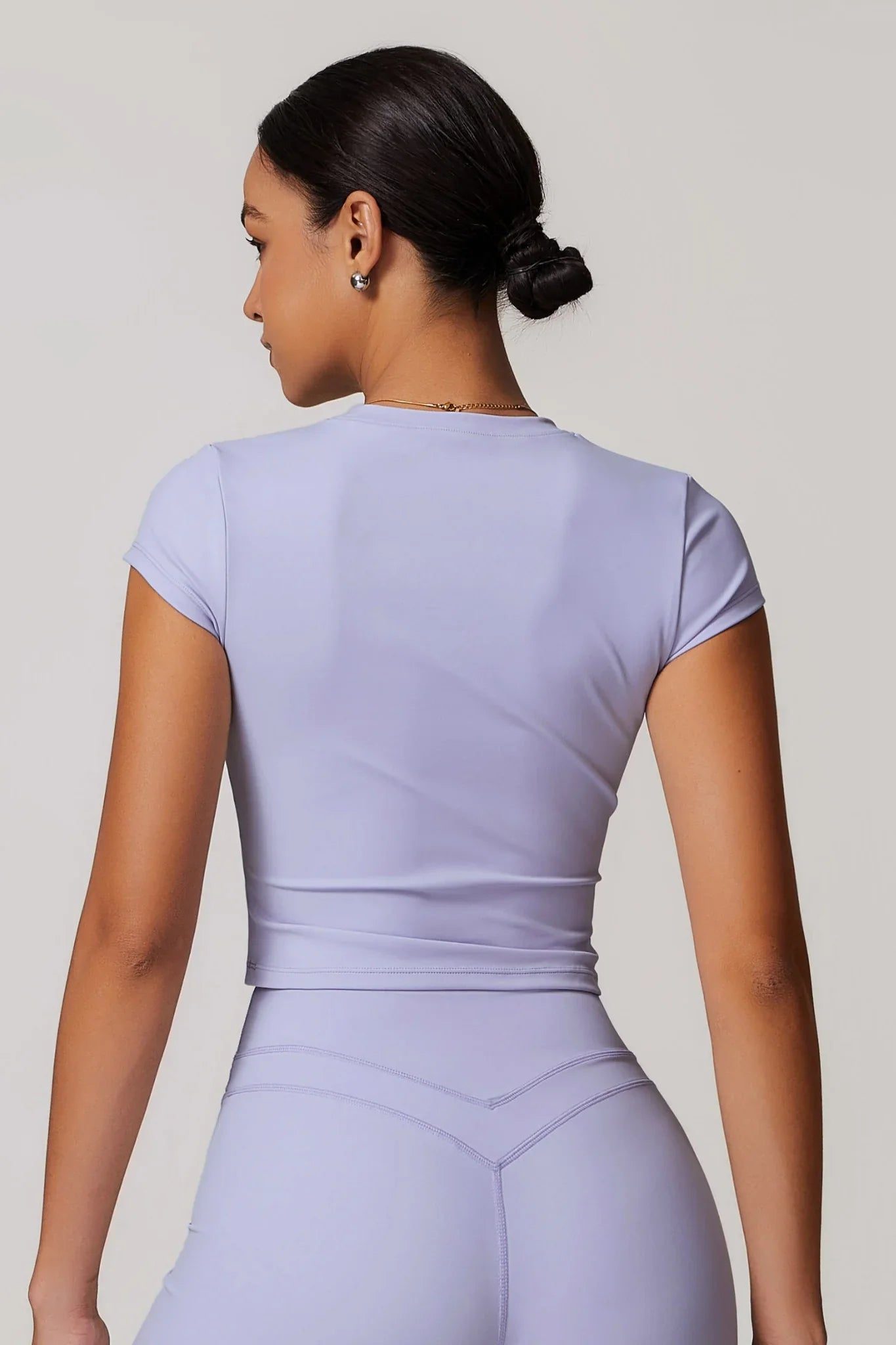 Be Cool Crop Top- Lavender