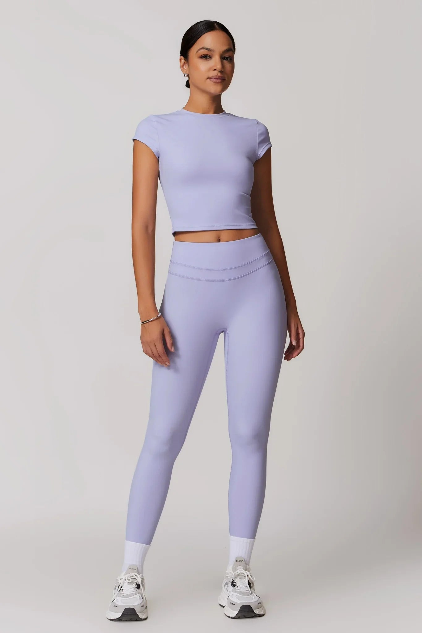 Be Cool Crop Top- Lavender