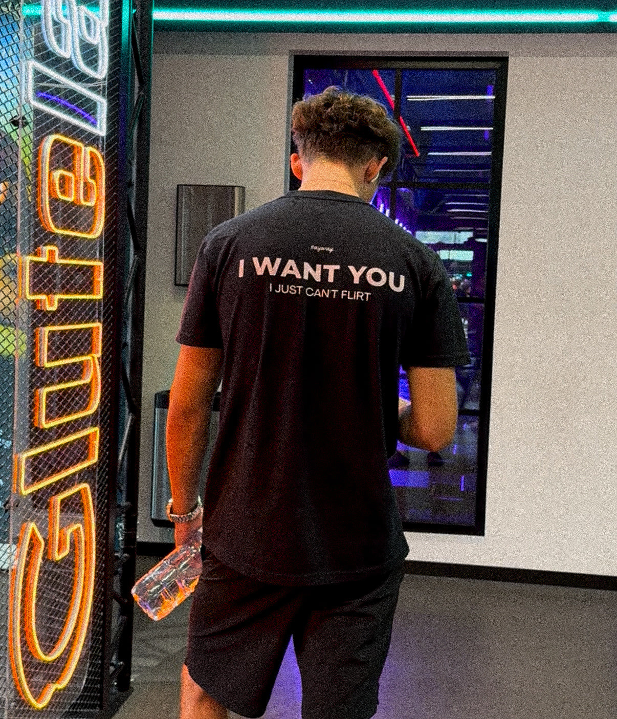 I WANT YOU, I JUST CAN’T FLIRT (BLACK)