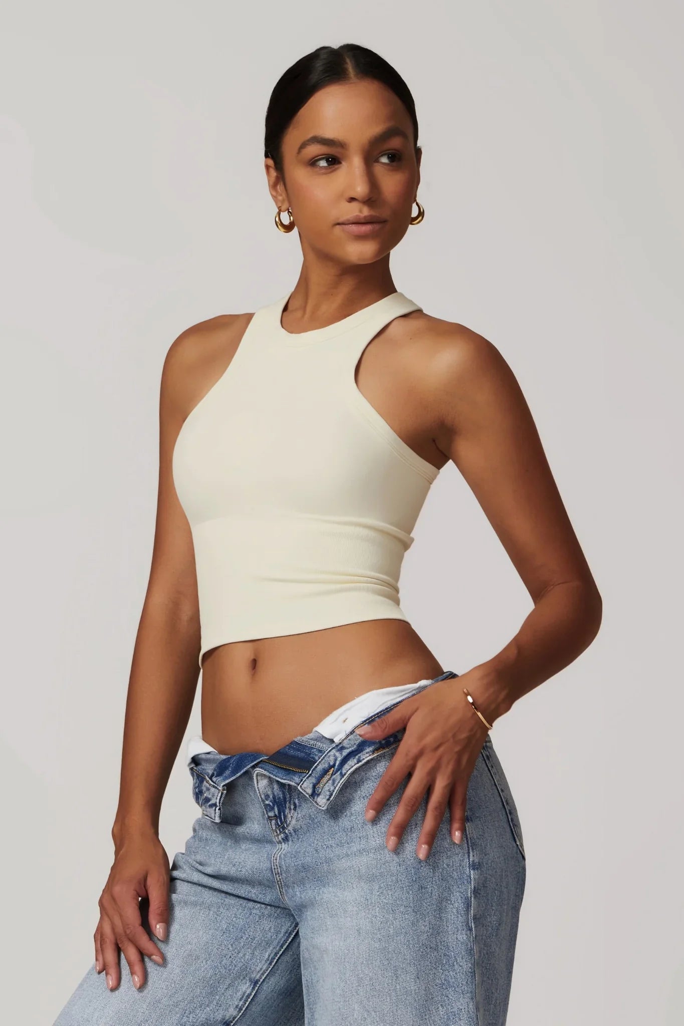 Free Yourself Top- Cream