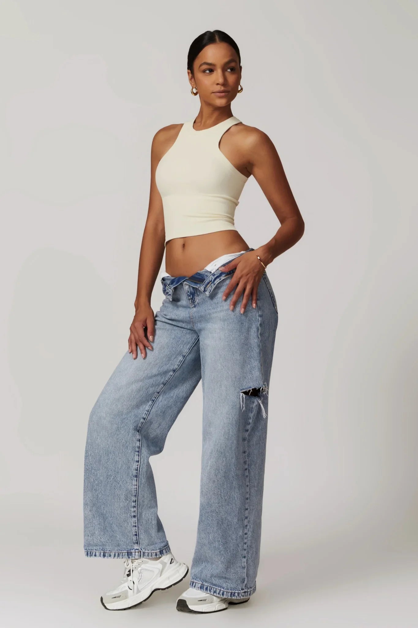 Free Yourself Top- Cream