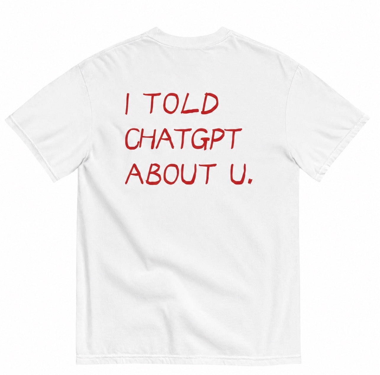 I TOLD CHATGPT ABOUT U