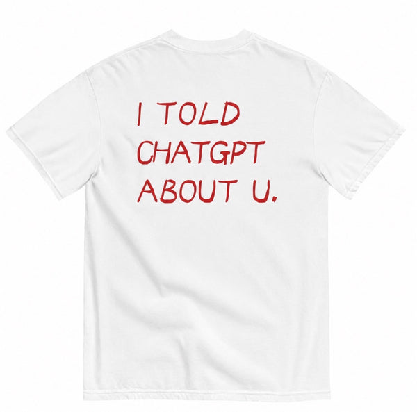 I TOLD CHATGPT ABOUT U