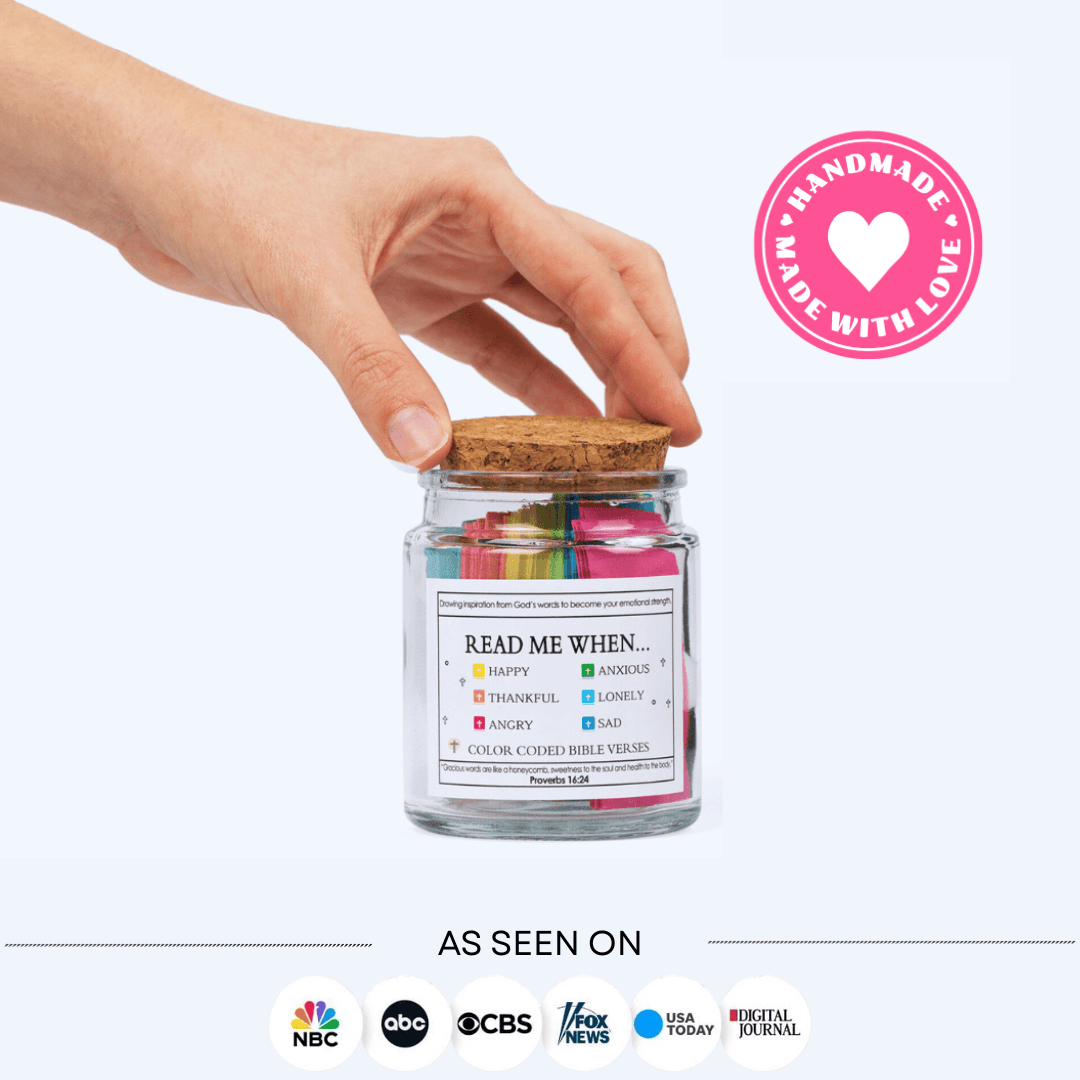 90 Days with God Bible Verses Jar