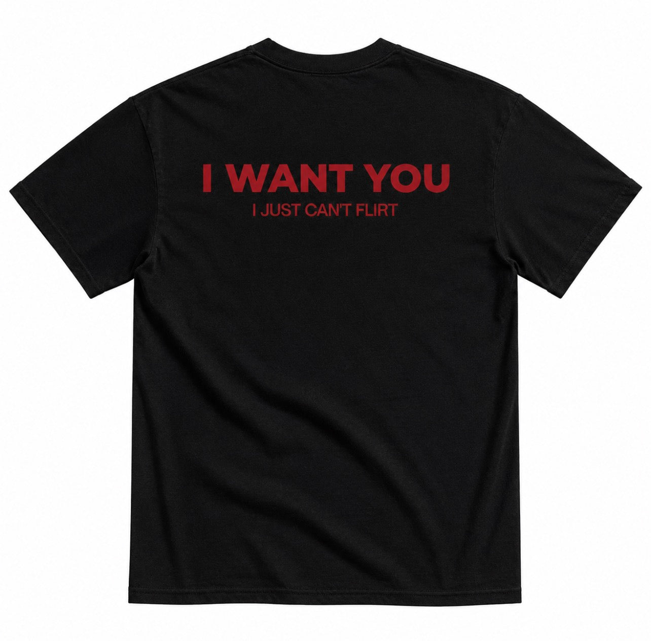 I WANT YOU, I JUST CAN'T FLIRT